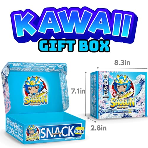 SHOGUN CANDY, 40 Pcs Japanese Snack Box, Kawaii Japanese Snacks ... SHOGUN CANDY, 40 Pcs Japanese Snack Box, Kawaii Japanese Snacks ...