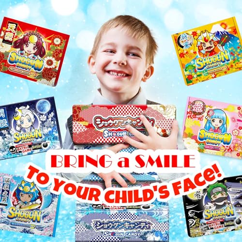 SHOGUN CANDY, 40 Pcs Japanese Snack Box, Kawaii Japanese Snacks ... SHOGUN CANDY, 40 Pcs Japanese Snack Box, Kawaii Japanese Snacks ...