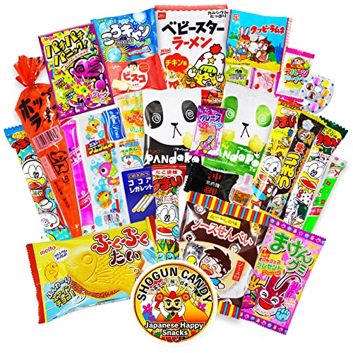 SHOGUN CANDY Japanese snacks and candy 32 piece collection of as...