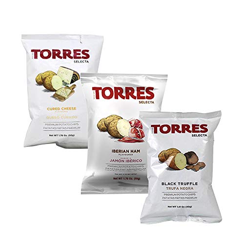 Torres Premium Potato Chips -Free Gift World Bag Clip - 1 Manche