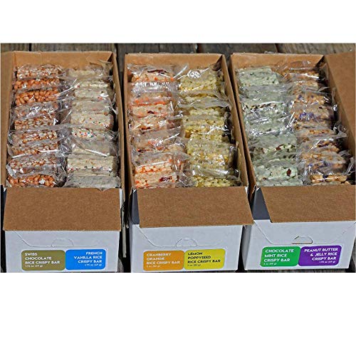 Magic Flavors Rice Crispy Bar Peanut Butter &Amp; Jelly With Free