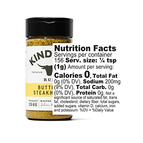 Kinders Buttery Steakhouse Rub The Blend Seasoning and ShopexZon...