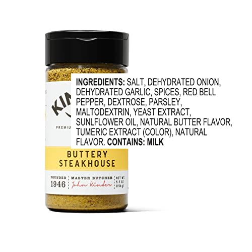 Kinders Buttery Steakhouse Rub The Blend Seasoning and ShopexZon...