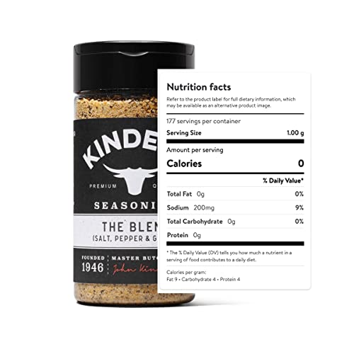 Kinders Buttery Steakhouse Rub The Blend Seasoning and ShopexZon...