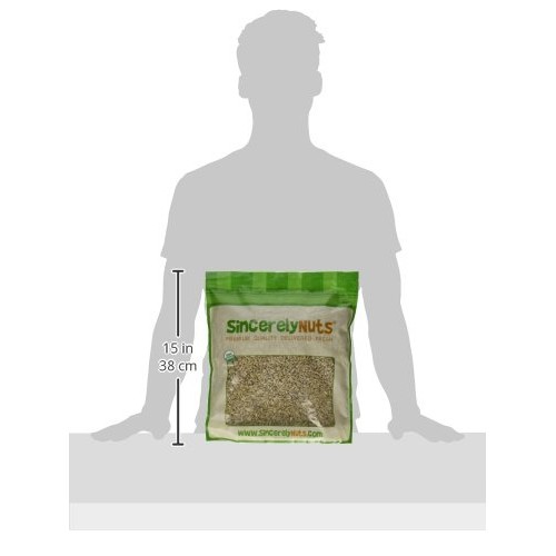 Sunflower Seeds, Raw, Hulled, Organic, 5# Bulk