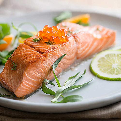 Wild Red King, 10 Lbs Fresh Fish Frozen 7-9 Oz. Portions Individ