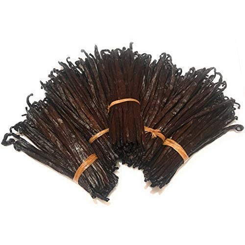 Madagascar Vanilla Beans – Pack Of 10 Grade A Pods Plump Moist F