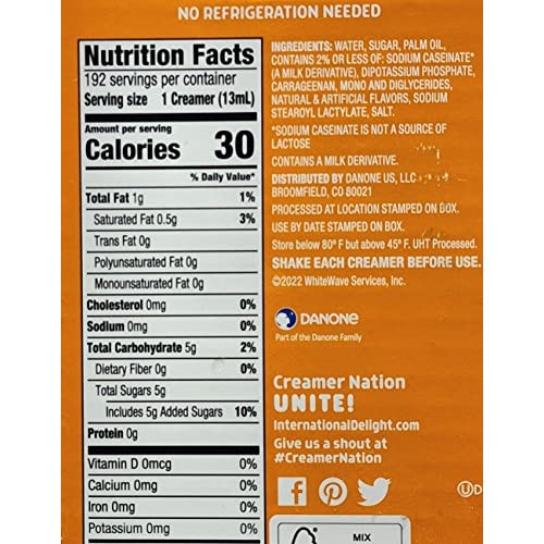 Coffee Creamer Variety Bundle - 96 Ct Creamer Singles In 4 Diffe