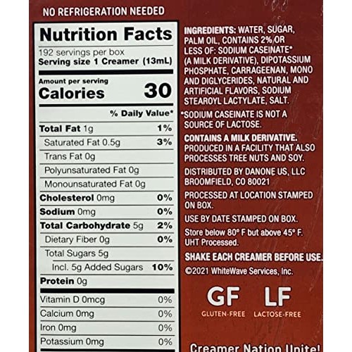 Coffee Creamer Variety Bundle - 96 Ct Creamer Singles In 4 Diffe