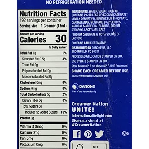 Coffee Creamer Variety Bundle - 96 Ct Creamer Singles In 4 Diffe