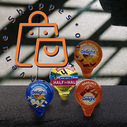 Coffee Creamer Variety Bundle - 96 Ct Creamer Singles In 4 Diffe