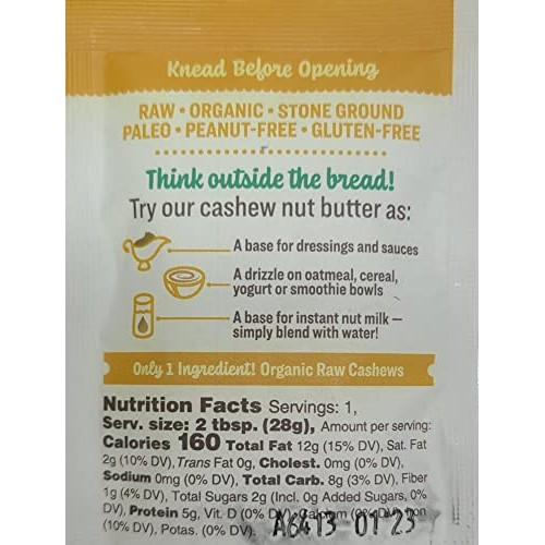 Dastony Nut/Seed Butter Single Serve 1 oz Bundle Variety Pack - ...