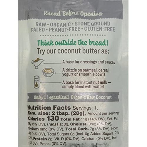 Dastony Nut/Seed Butter Single Serve 1 oz Bundle Variety Pack - ...