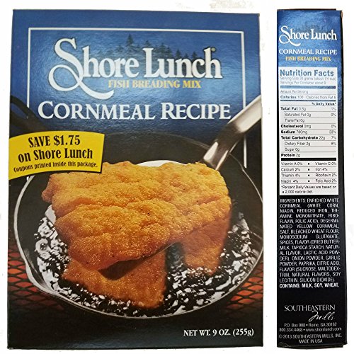 Shore Lunch Fish Breading/Batter 4 Flavor Fish Fry Variety Pack,
