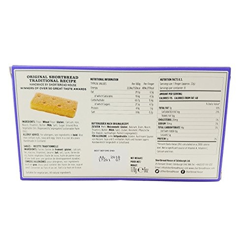 Shortbread House Of Edinburghs Original Recipe Shortbread Finge