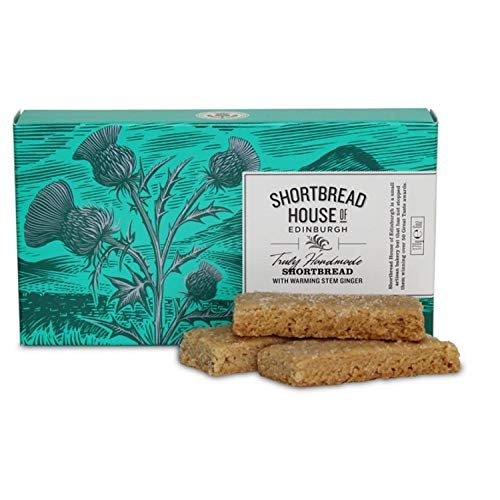 Shortbread House Of Edinburghs Stem Ginger Shortbread Fingers,
