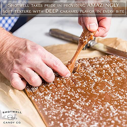 Shotwell Salted Caramel Candy- Gourmet Caramel Candy Individuall