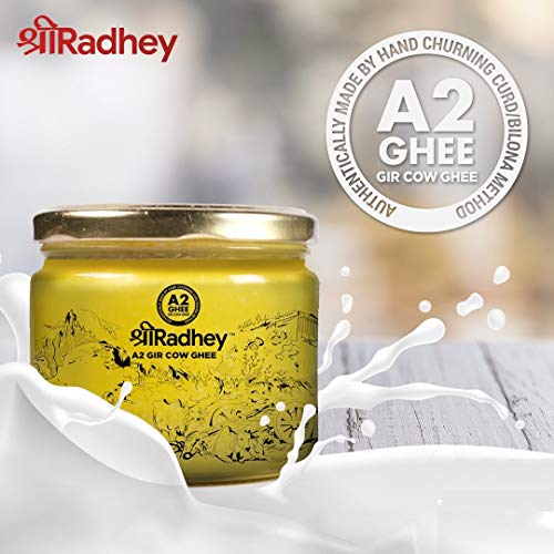 Shree Radhey Certified A2 Gir Cow Ghee - Gluten Free - Traditio