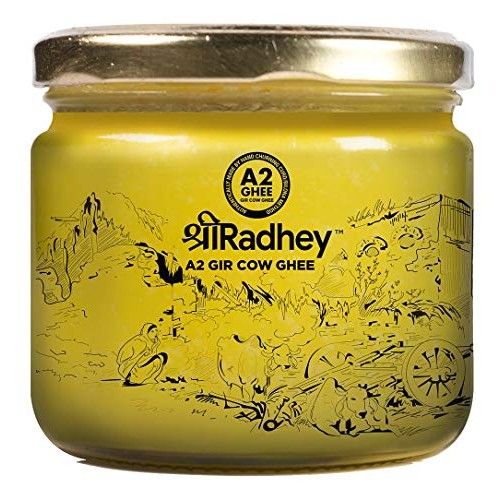 Shree Radhey Certified A2 Gir Cow Ghee - Gluten Free - Traditio