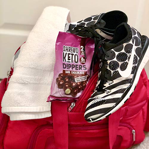 Shrewd Food Keto Dark Chocolate Protein Crisp Dippers, High Prot