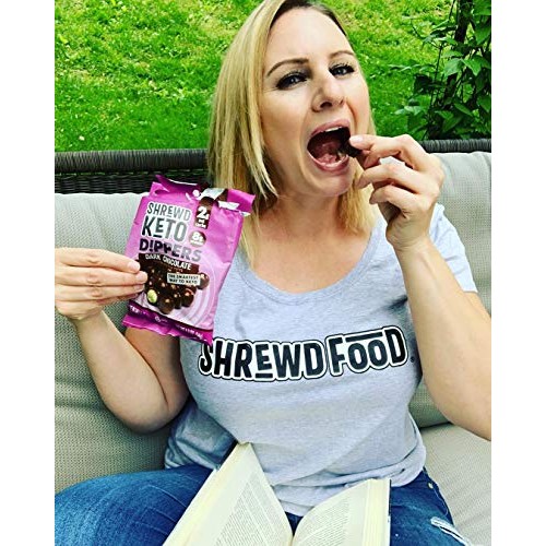 Shrewd Food Keto Dark Chocolate Protein Crisp Dippers, High Prot