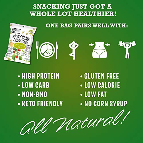 Shrewd Food Keto Croutons, Low Carb, High Protein Snacks, Real C
