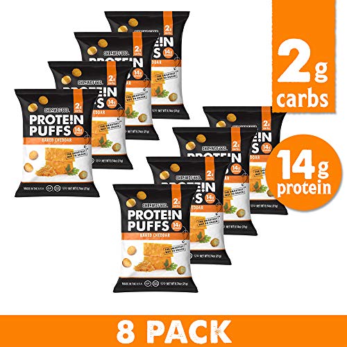 Shrewd Food Keto Protein Puffs, Low Carb, High Protein, Healthy