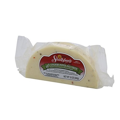 Shullsburg Creamery - Pepper Jack 1/2 Moon Cheese - 12 Oz.