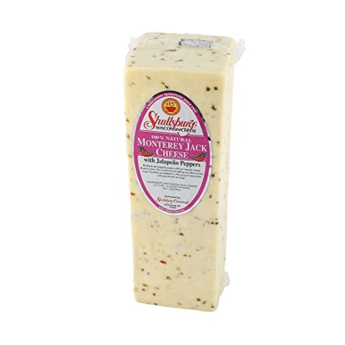 Shullsburg Creamery - Pepper Jack Cheese - 5 Pound Loaf