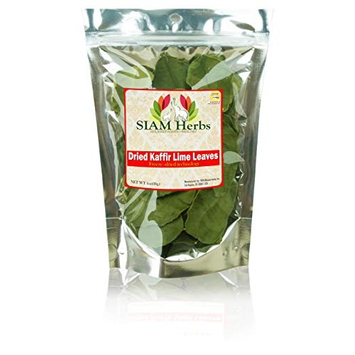 Siam Herbs : Kaffir-Lime-Leaves, Dried | Premium Gourmet Ingredi
