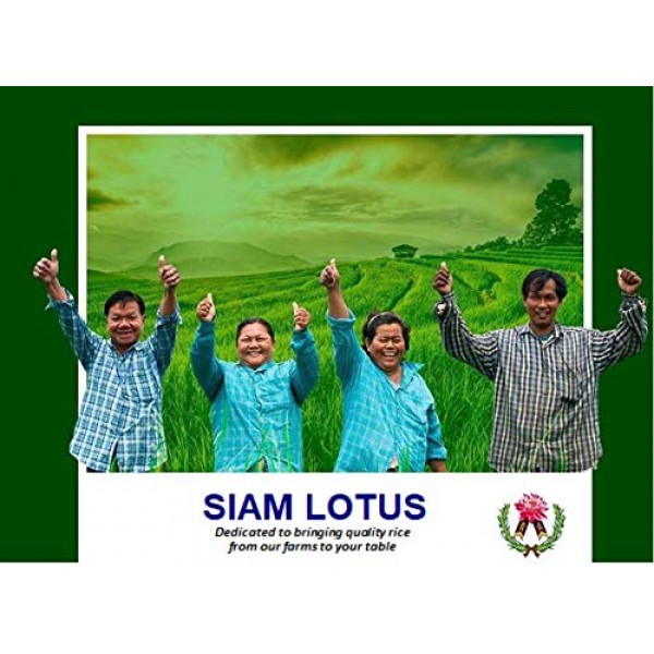 Siam Lotus Jasmine Rice Thai Long Grain Red Healthy Nutritious...