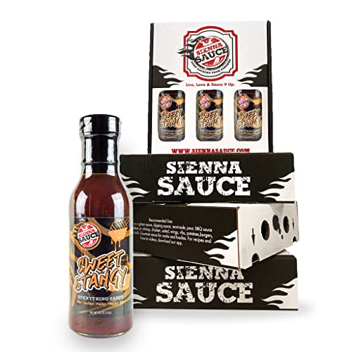 Sienna Sauce - Everything Sauce 12 Oz Bottles Pack Of 3 Tangy