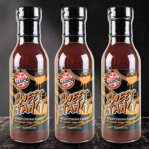 Sienna Sauce - Everything Sauce 12 Oz Bottles Pack Of 3 Tangy