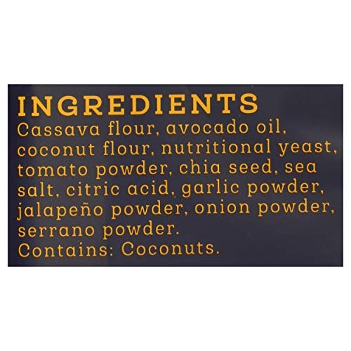 Siete Nacho Grain Free Tortilla Chips, 4 Oz Bag