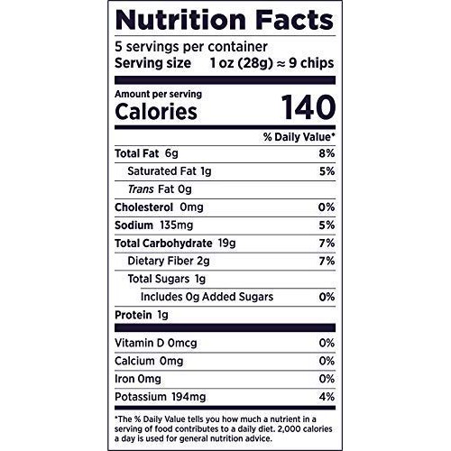 Siete Nacho Grain Free Tortilla Chips, 5 Oz Bags, 6-Pack