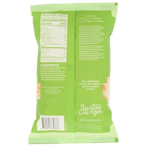 Siete Puffs Chili Lime 4 OZ