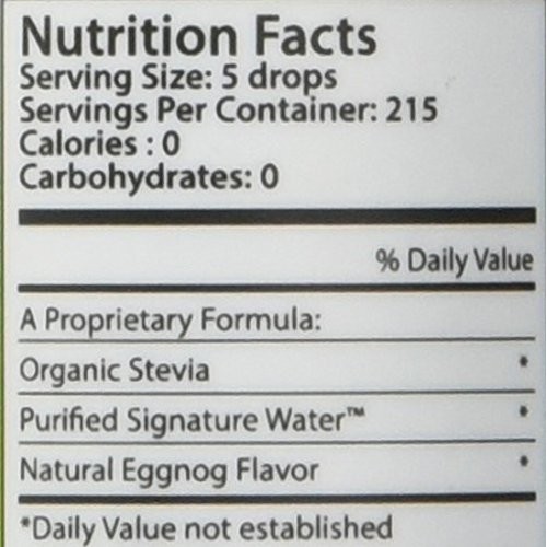 Sigform Eggnog Stevia, 0.02 Pound