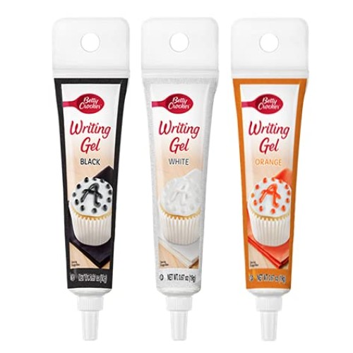 Betty Crocker Halloween Cookie Icing - Writing Gel - Black White