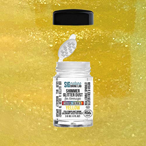 Color Series Shimmer Glittter Dust For Beverages 3 Gram Sprinkle