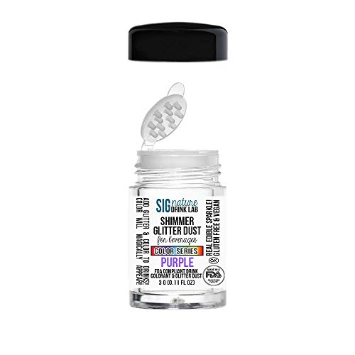 Color Series Shimmer Glittter Dust For Beverages 3 Gram Sprinkle