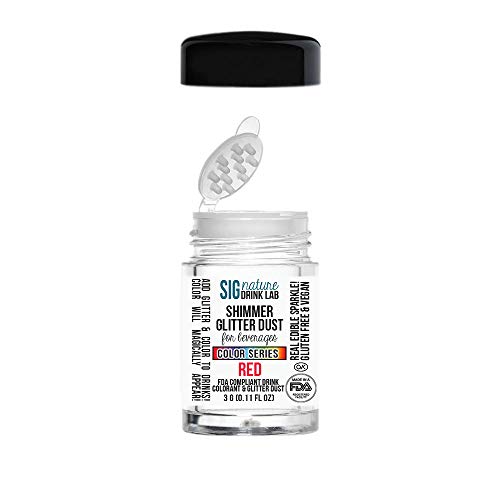 Color Series Shimmer Glittter Dust For Beverages 3 Gram Sprinkle