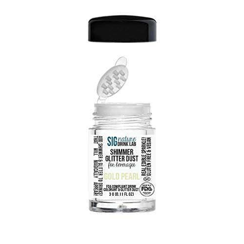 Edible Glitter For Drinks • Shiny Glitter, Shimmer Beverage Dust