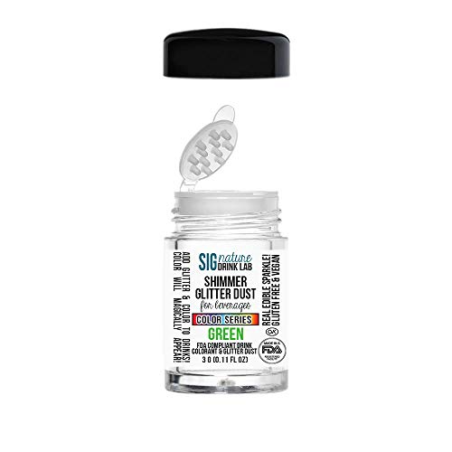 Edible Glitter For Drinks • Shiny Glitter, Shimmer Beverage Dust