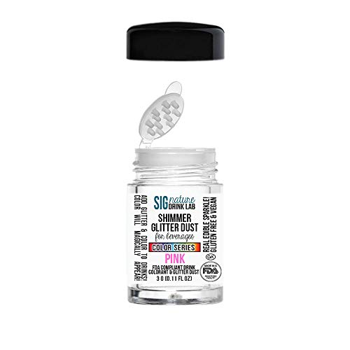 Edible Glitter For Drinks • Shiny Glitter, Shimmer Beverage Dust