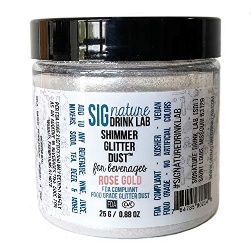 Edible Glitter For Drinks • Shiny Glitter, Shimmer Beverage Dust