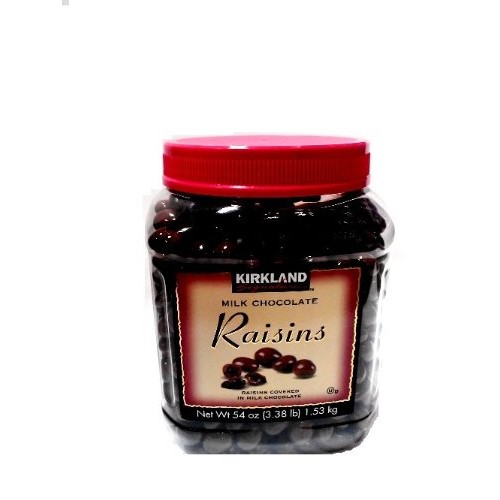 Signatures Milk Chocolate, Raisins, 3.4 Pound1.5Kg