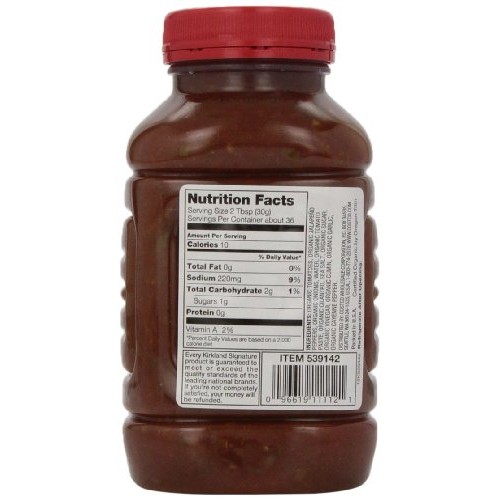 Signatures Organic Salsa, Medium, 38 Ounce Pack Of 2