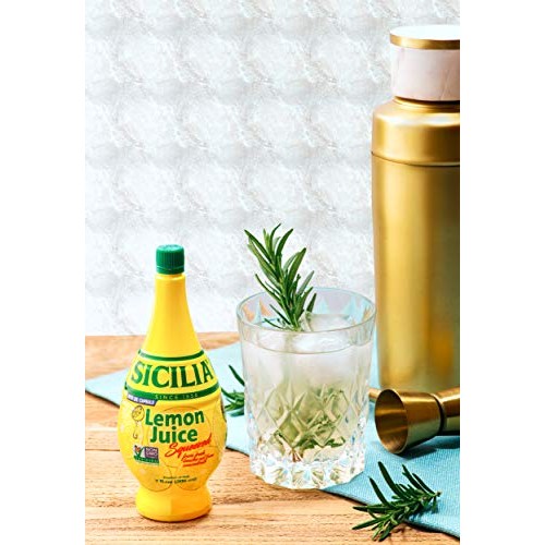 Sicilia Lemon Juice, 7Oz Pack Of 3