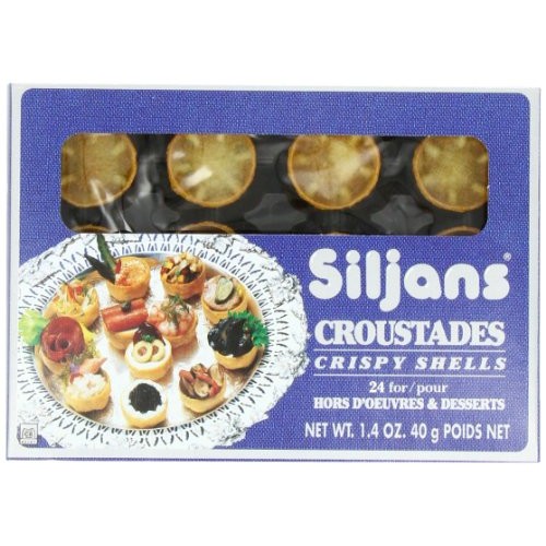 Siljans Croustades Crispy Shells, 1.4-Ounce Boxes Pack Of 6