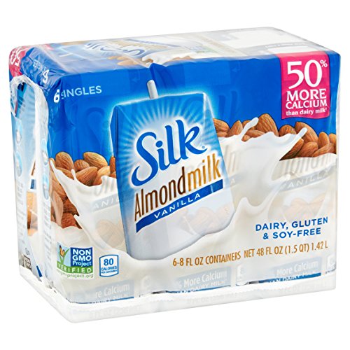 Silk Vanilla Almondmilk, 8 Ounce, 6 Count Pack Of 4